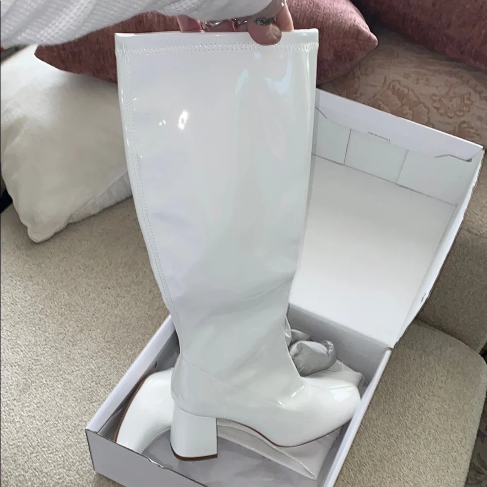 Dream Pairs White knee high boots - Picture 2 of 10